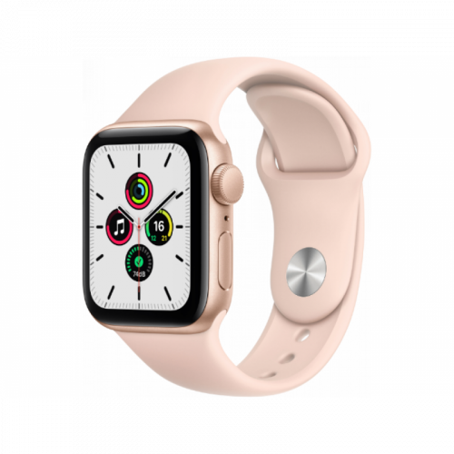 Apple Watch SE 44mm GPS+LTE Gold Aluminum Case w. White Sport Band (MYEP2) б/у